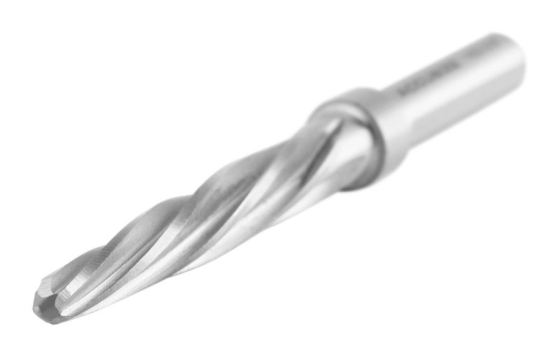 Accusize Industrial Tools High-Speed Steel Spiral Flute Aligning Reamer, 3/8" Cutting Diameter, 3/8" Shank Diameter, 0522-0038 - Image 2